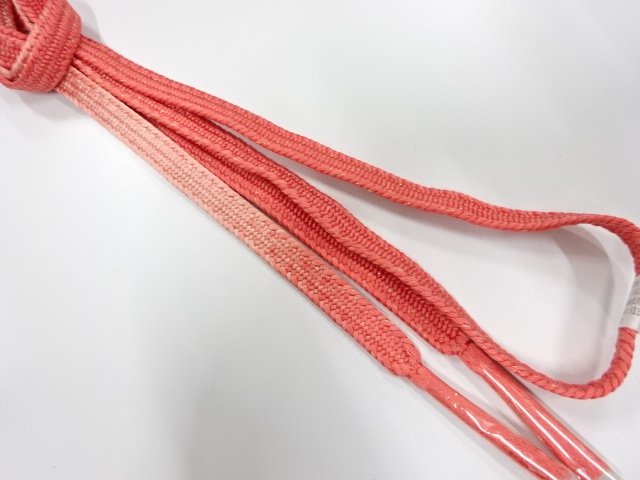 未使用品　正絹　手組帯締め
